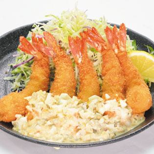 5 pieces of fried shrimp