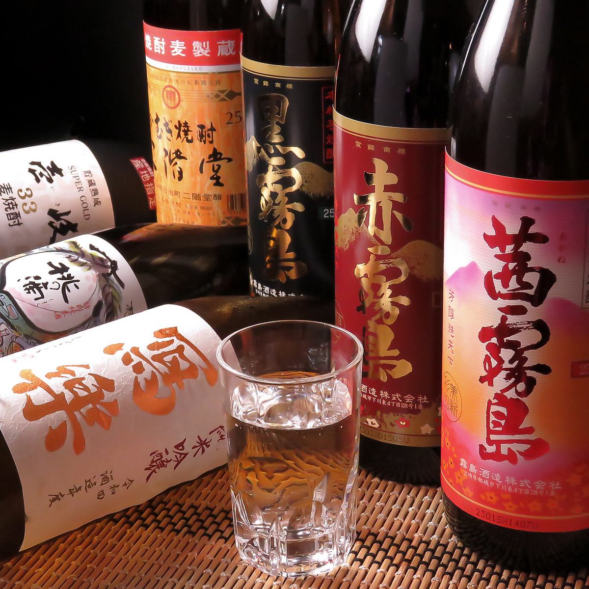 A wide variety of sake, shochu, whiskey, etc. that are not on the menu ♪