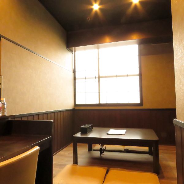 [Zashiki] The tatami room that can be used by 3 people or more is perfect for family use.Even small children can eat safely.Please use it in various scenes as well as various banquets.Please spend a blissful time.