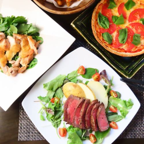 ◆種類豊富な料理メニュー