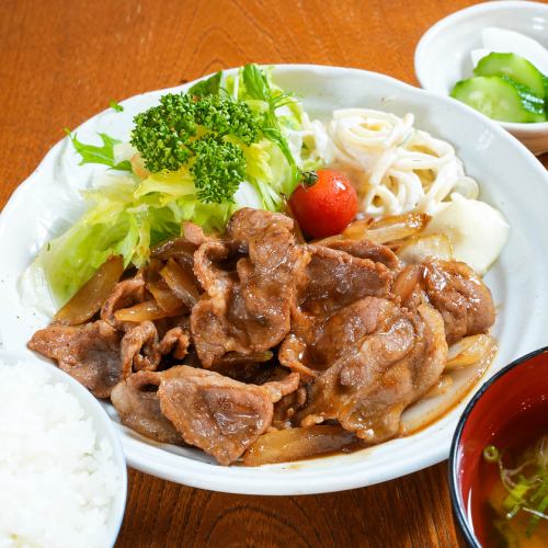 [Most popular] Pork ginger set meal
