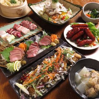 <2 hours all-you-can-drink included> Kusutama specialty!! Morimori course (8 dishes in total) 5,000 yen