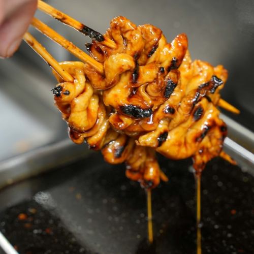 Our proud skewers "recommended sauce grilled"