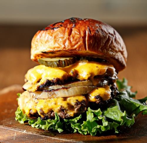 Stark Double Cheeseburger