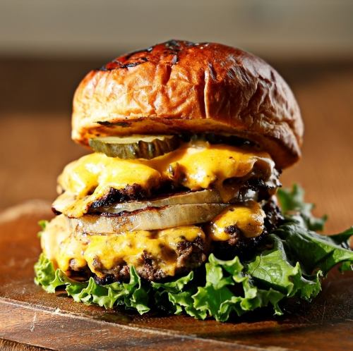 Stark Double Cheeseburger