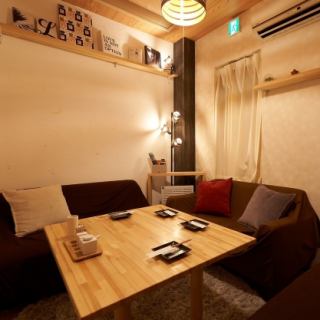 A stylish private room perfect for a wonderful day.You can also watch Netflix and Hulu on the TV ★It can be used by 4 to 9 people.