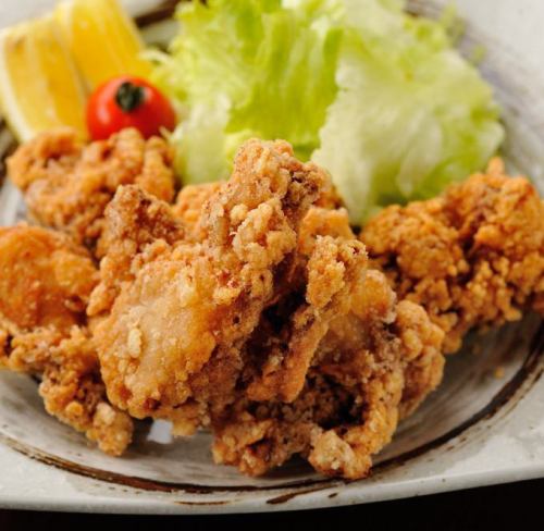 Deep-fried young chicken thighs