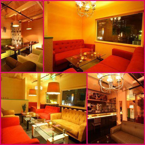 女性に嬉しいお洒落な雰囲気に全メニュー女性が喜ぶラインナップ