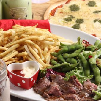 【리리의 집☆선택할 수 있는 2차회 플랜】호화 오드불에 음방부 부가세 포함 2600엔으로부터 준비!