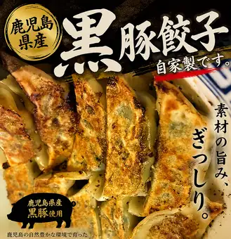 10個黑豬肉餃子