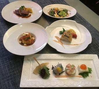 【4월 한정】봄 훈훈한 색채 풀 코스