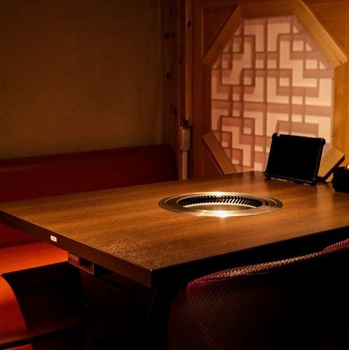 完全個室のくつろぎ空間