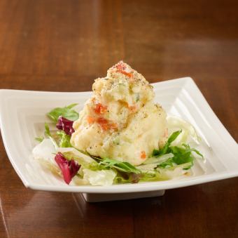 Anchovy potato salad