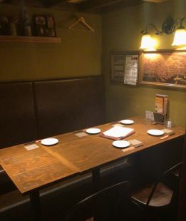 少人数でご利用しやすい個室