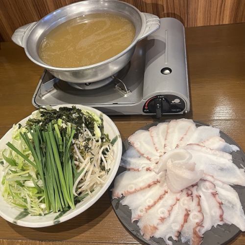 道南の漁師から直送!タコ料理が豊富!