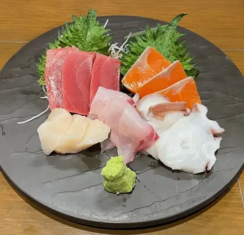 新鮮な海鮮メニュー多数