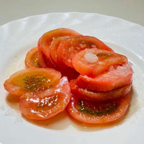 Sugar chilled tomatoes