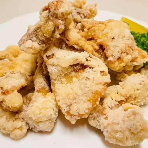 Deep fried chicken skin