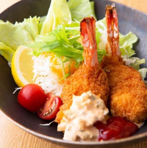 エビでくるんだカニクリームコロッケ