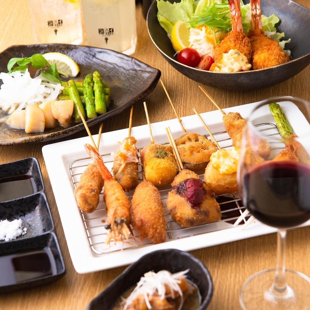 心斎橋で大人の雰囲気味わえる串カツ専門店