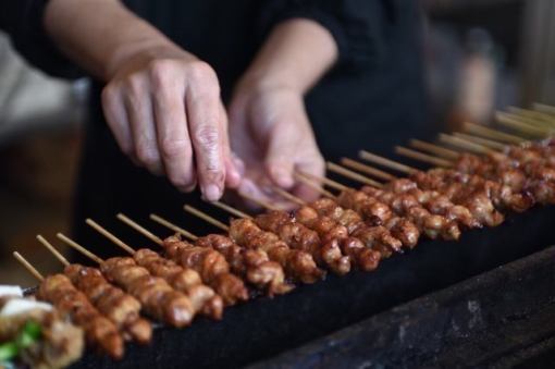 【平日限定】絶品!極の串焼き含む全8品生ビール付き3H飲放題4000円→3500円