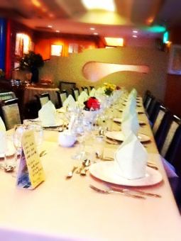 We also offer a wide variety of courses and all-you-can-drink so that you can use it for various banquets.