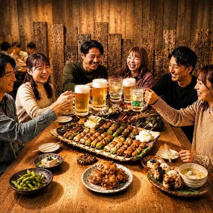 ◇2時間制、飲み放題付き税込3700円コース(2名様より)◇