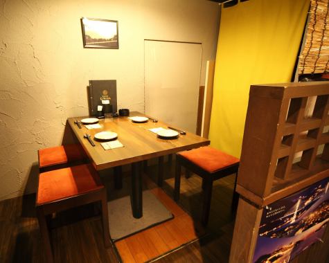 Table seats are available for 2 people, 4 people, 6 people, 8 people and various scenes.From a quick drink to a banquet, we will make a seat and wait for you! We also have tatami mat seats, so please feel free to contact us regarding your budget and seat requests.