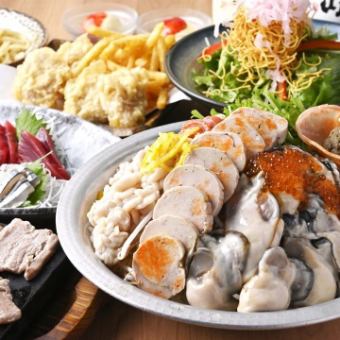 【痛風鍋＆厳選日本酒】背徳の幸せ痛風鍋を味わえるコース！獺祭も飲める2時間飲み放題付6980円