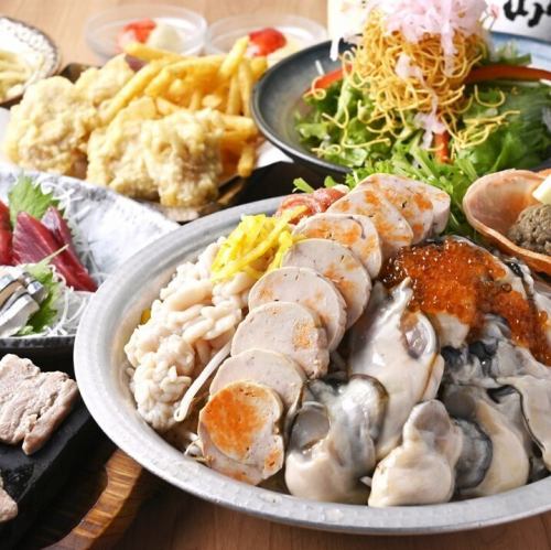 牡蠣も白子も、あん肝も。うまみの共演、背徳の一杯。冬季限定『痛風鍋』が新登場！