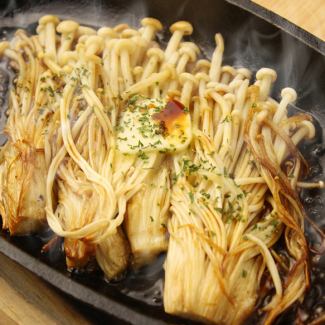 金針菇美人奶油醬油