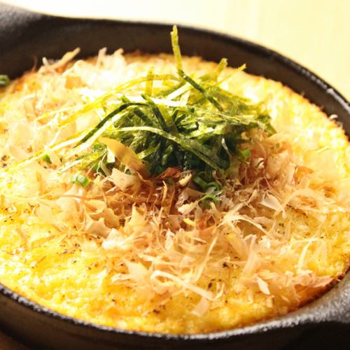 あご出汁とろろ鉄板焼き