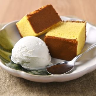 長崎卡提拉藍紋起司冰淇淋