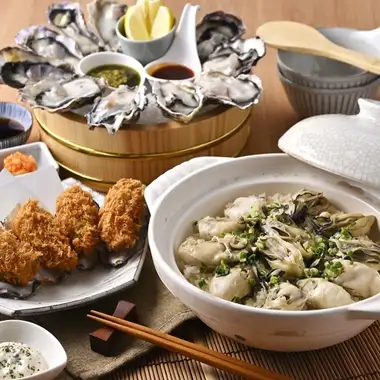 『生牡蠣食べ放題付！牡蠣三昧コース』牡蠣好きに贈る牡蠣好きのための牡蠣祭り！