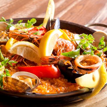 Use local recipes! Authentic Spanish paella