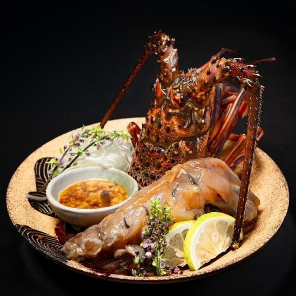 コースでも単品でも!【伊勢海老のカンジャンセウ】贅沢な味わいをどうぞ◆時価