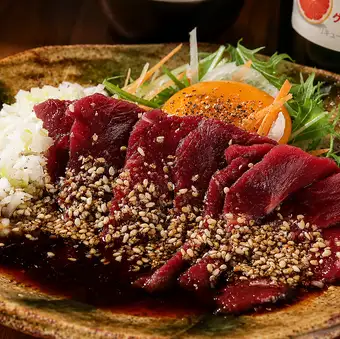 牛ハツ刺し