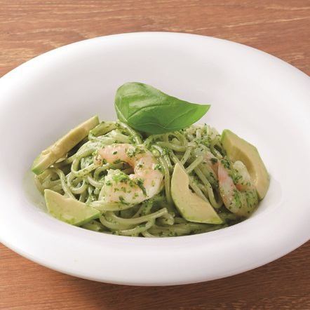 Shrimp and Avocado Genovese