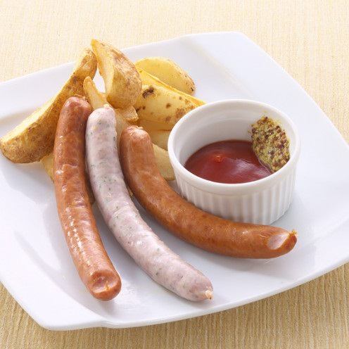 Sausages & potatoes