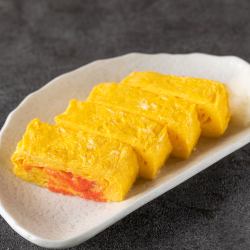 自製玉子燒（鱈魚籽捲蛋餅）