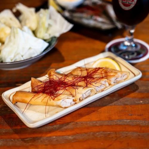 새와 블루 치즈의 봄 롤