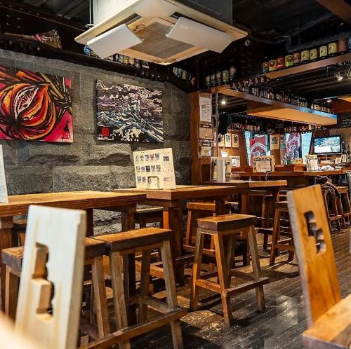 Enjoy Baird Beer and charcoal grilled yakitori in a warm and welcoming space.