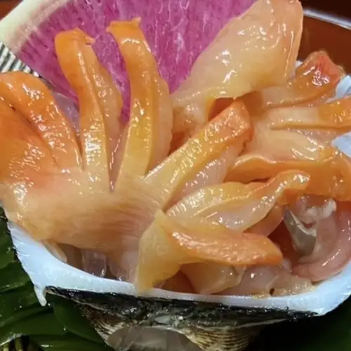 【刺身】活赤貝刺し