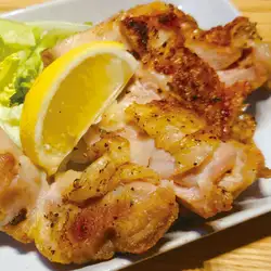 雛鳥の塩焼き