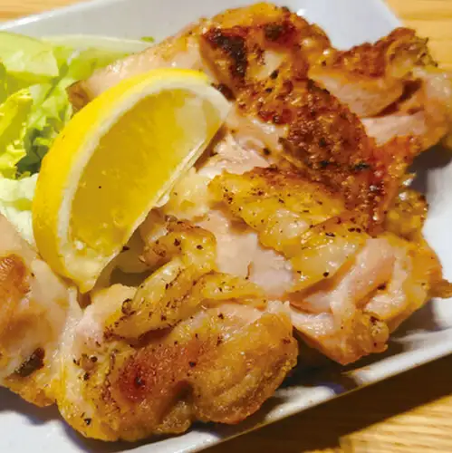雛鳥の塩焼き