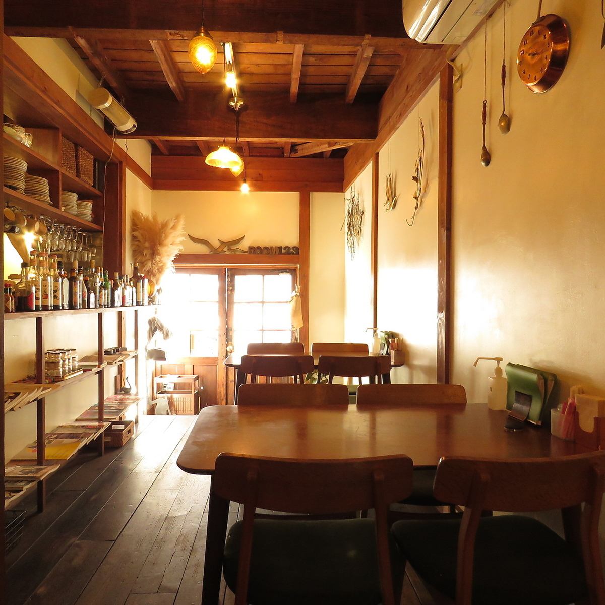Enjoy "birthday / anniversary" and "women's association" fashionably in a cozy old folk house space ♪♪