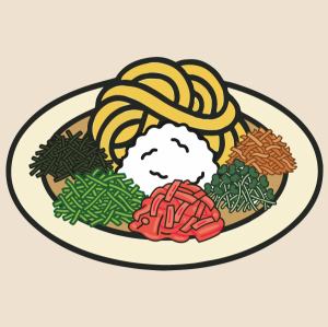 매실 버섯 버섯과 오오바의 일본식 무 오로시