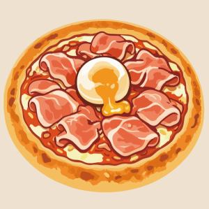 원시 햄과 검은 송로버섯의 비스마르크