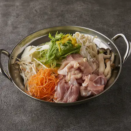 Yuzu scented chicken soup pot