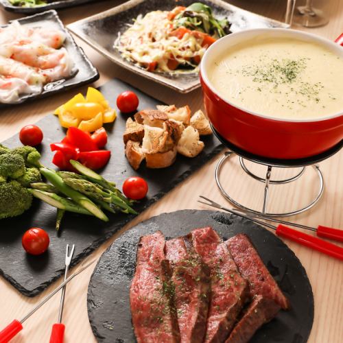 宴会料理でお肉を堪能♪